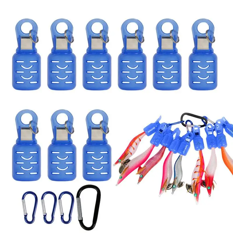 Fishing Hook Protector Sturdy Durable Fishing Hook Cover 9pcs Squid