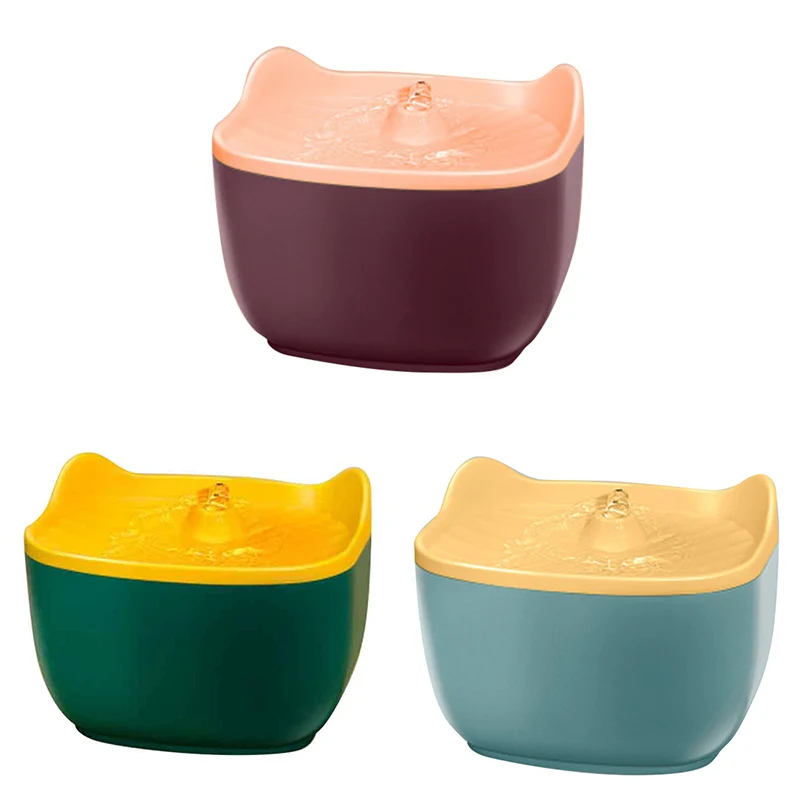 

Автоматический питьевой фонтан для кошек, милая собака, Диспенсер воды, USB, быстрая миска, кормушка, товары для домашних животных