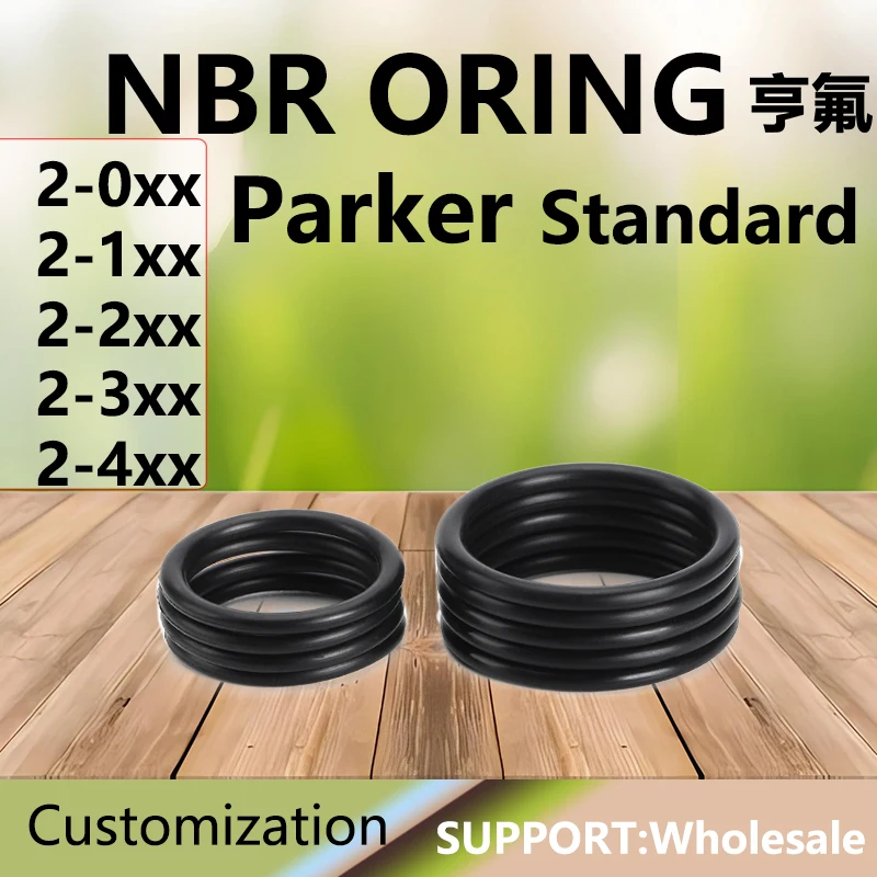 

Стандартное масляное летнее уплотнение NBR ORING-Parker, механическое уплотнение, водяной насос, автомобильные аксессуары, гидравлический CS1.78, 2,62, 3,53, 5,33, 6,99 мм