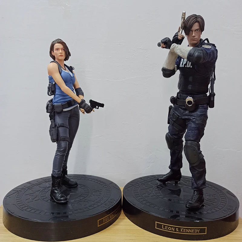 2 Types 1/6 Resident Evil 2 Leon S. Kennedy Jill Valentine Collectible  Action Figure Soldier Set Toy Scale Dolls Models Boys Gift