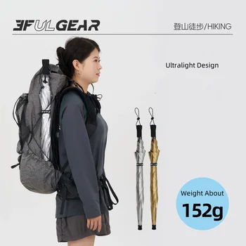 3F UL GEAR Carbon Fiber Frame Umbrella Outdoor Ultralight Hiking Sun Umbrella Backpacking Traveling Mountaineering 5