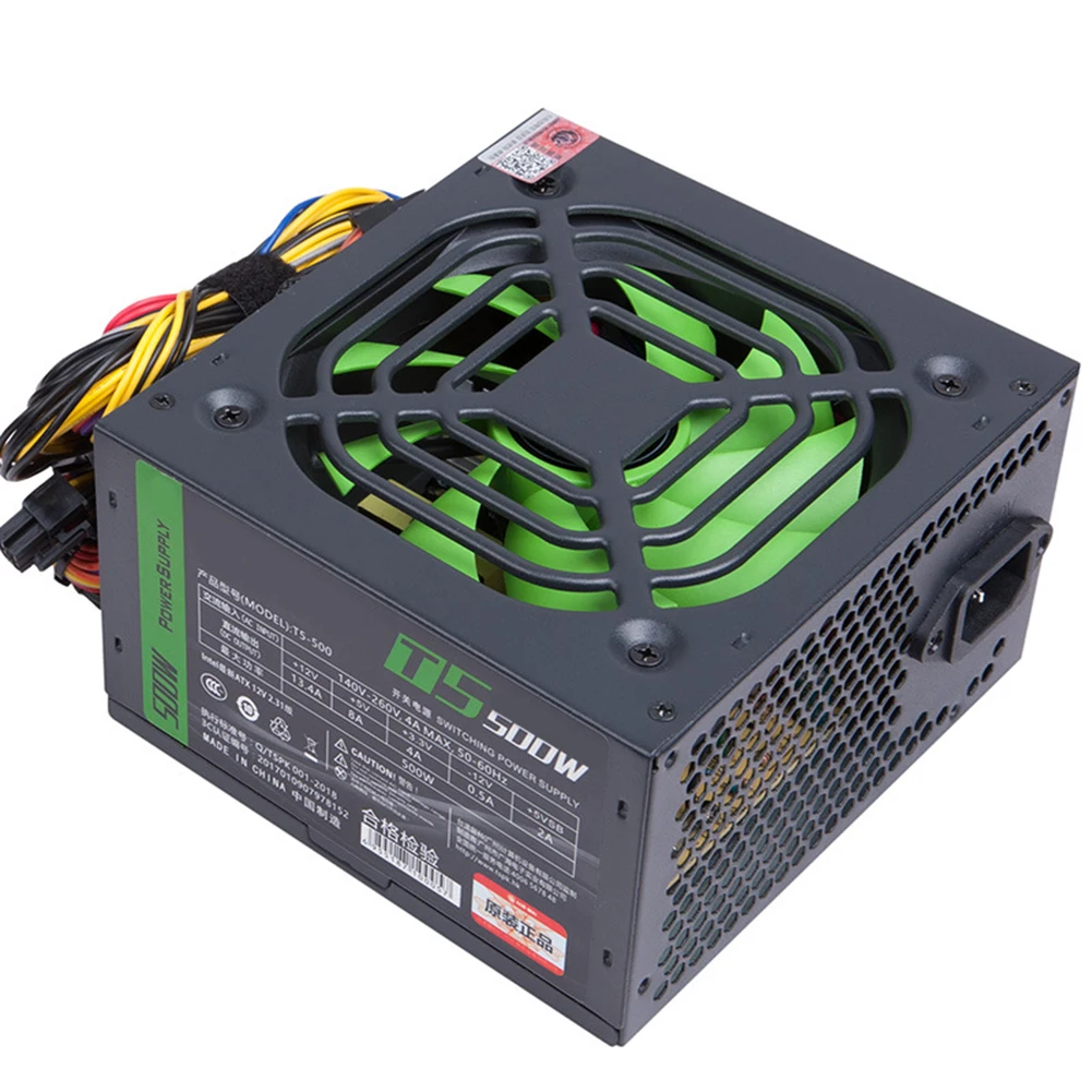Silent Gaming pc Módulo de Alimentação Dual 6pin Atx Fonte de Alimentação Sata Six Protection Desktop pc Computador - Imagem 3