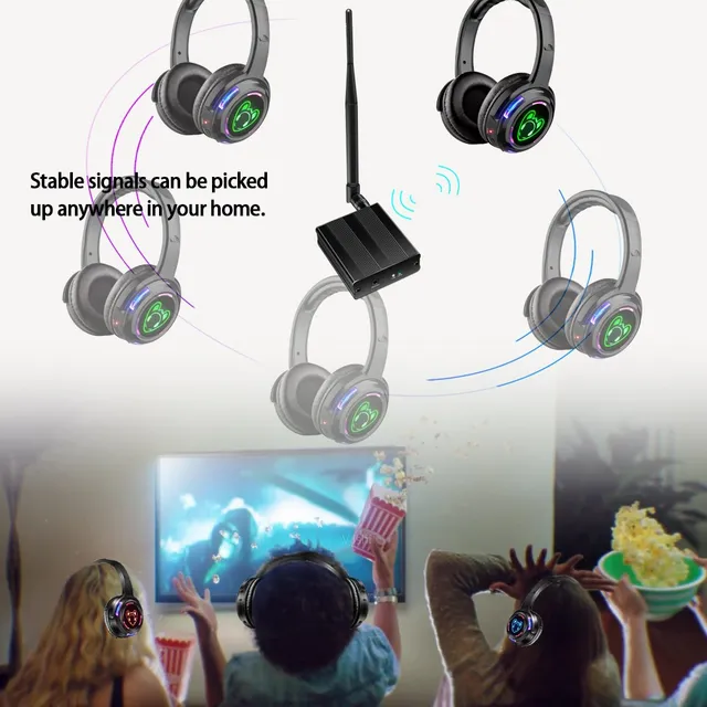 소셜 거리두기 시대를 위한 궁극의 사일런트 디스코 헤드폰