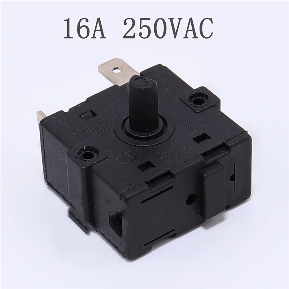 3 Pin Steam Electric Iron AC 250V 16A Rotary Switch Selector Shift Switch ironing accessories