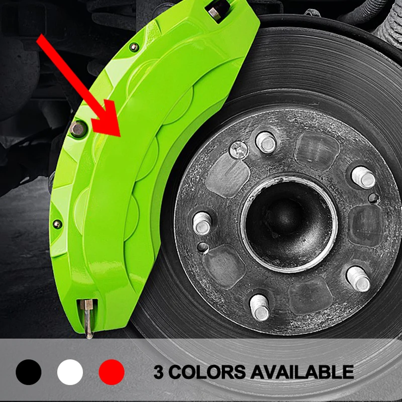 

6Pcs Car Brake Caliper Badge Sticker Waterproof Decal for KIA Morning Logo Wheel Tire Heat Resistance PET Vinyl Film Accessories
