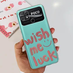 Cute Cat Painted Soft Silicone Phone Case with 6.71'' Back Cover for Xiaomi Poco C40 (700)