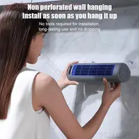 Ventilateur de cuisine mural portable à trois vitesses pour l'été, rafraîchisseur d'air ultra-silencieux à fixation murale 5