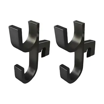 2pcs Car Umbrella Holder Car Trunk Hook Umbrella Mount Plant Towel Hook Auto Accessories Universal Internal Storage Organizer 1