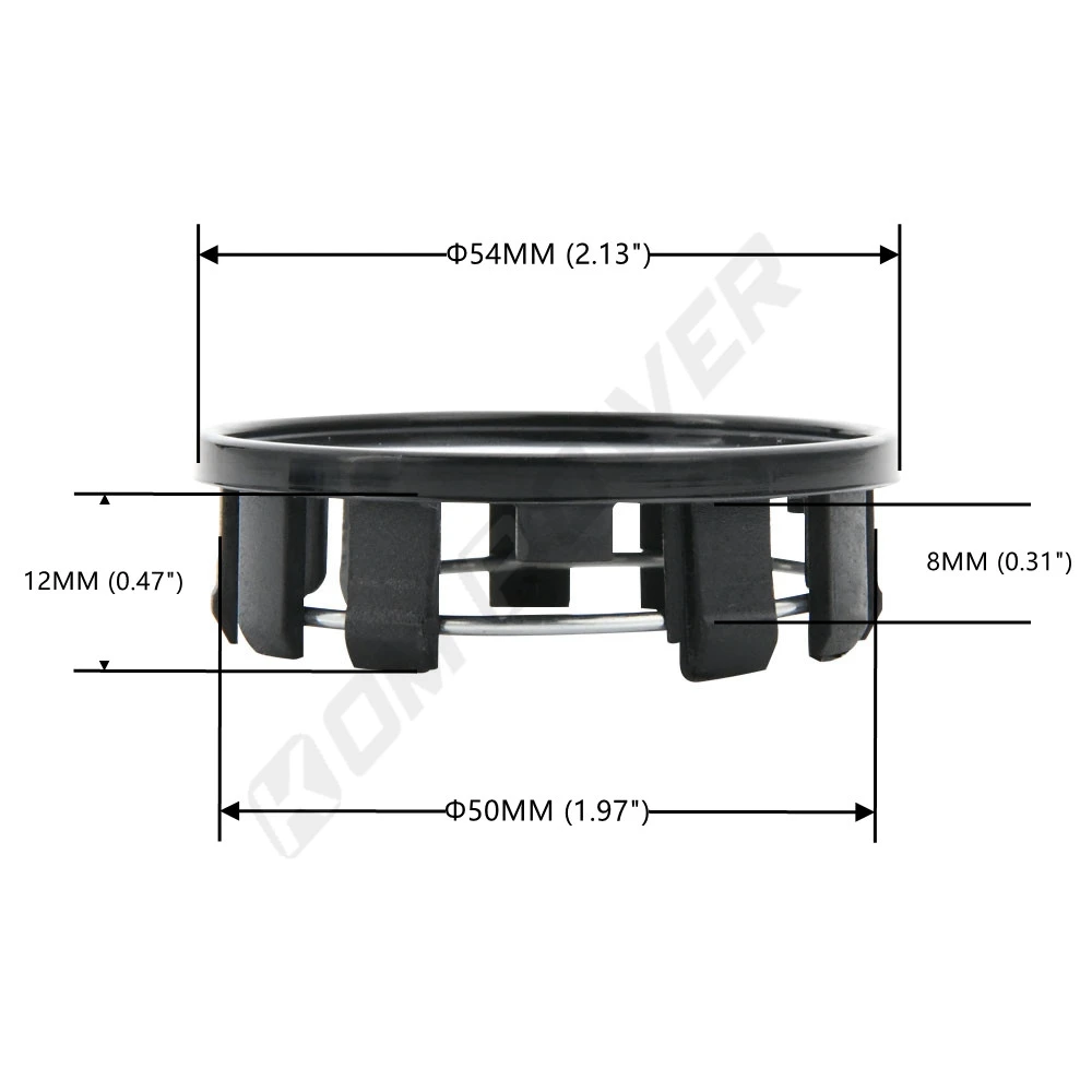 ADVAN ENKEI Wheel Center Cap OD 54MM ID 50MM 4PCS