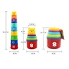 Stacking Game Cup Children Board Game Hand Speed Competition Fold Cup with Numbers Letters Shapes Early Education Puzzle Toy 6