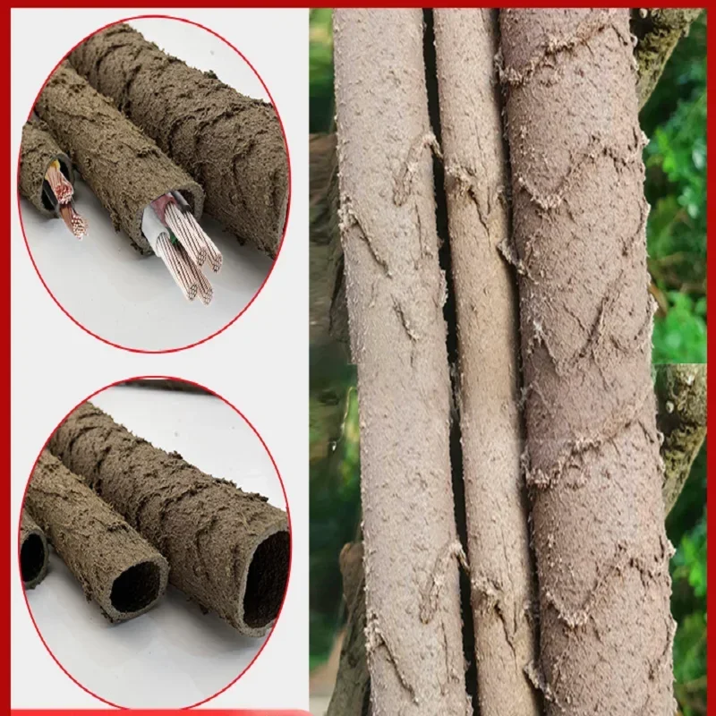 Imitation tree rattan pipe 1 meter PVC hose threading pipe garden decoration tree cable line rattan simulation line