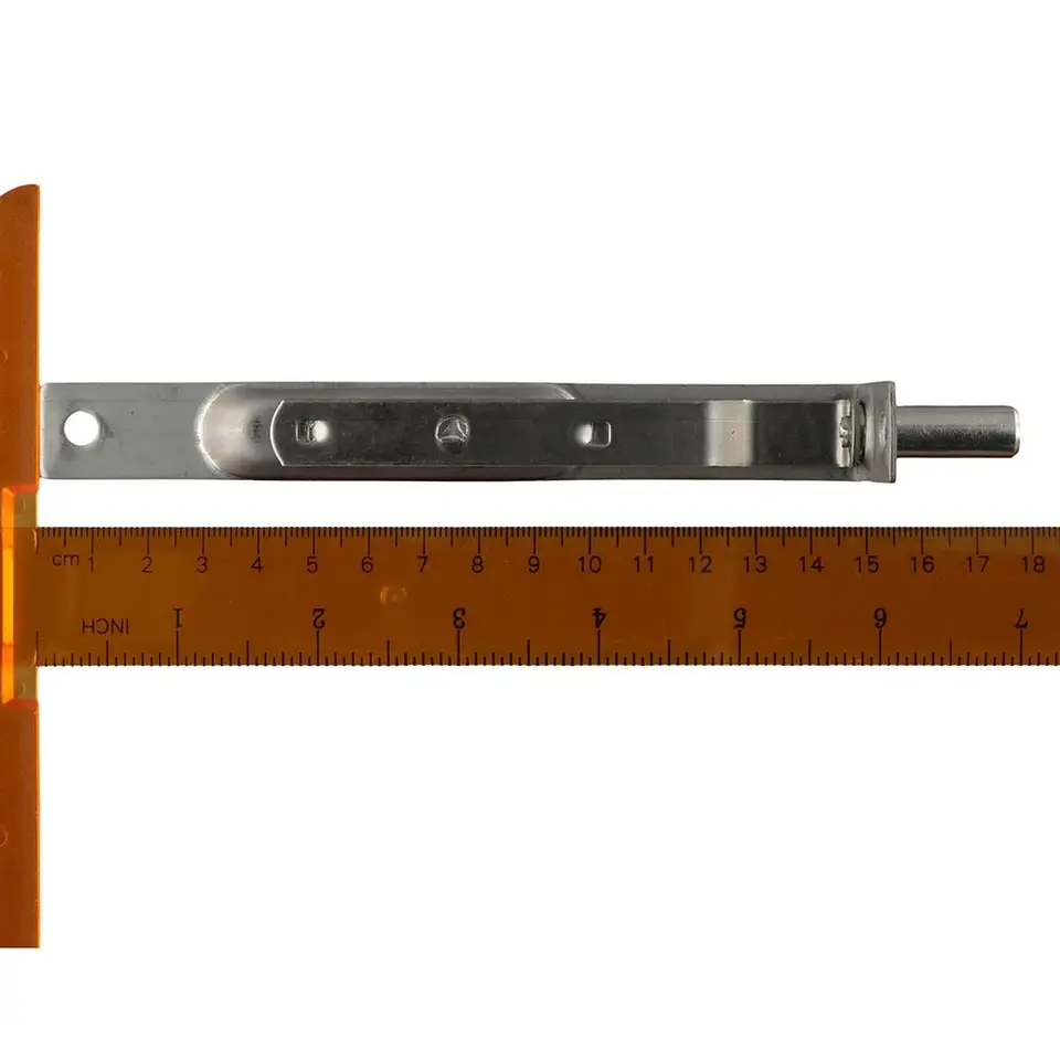 Sumnacon 2Pcs 6 Inch Door Bolts - Stainless Steel Concealed Security French Door Locks Hardwares Metal Flush Latch Bolts Composite Wood Double Dummy Do