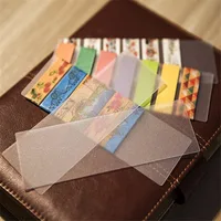 10pcs/Lot Diy Cute Kawaii Frosted Pvc Tape Separate Card Lovely Transparent Washi Tape For Home Decoration 1