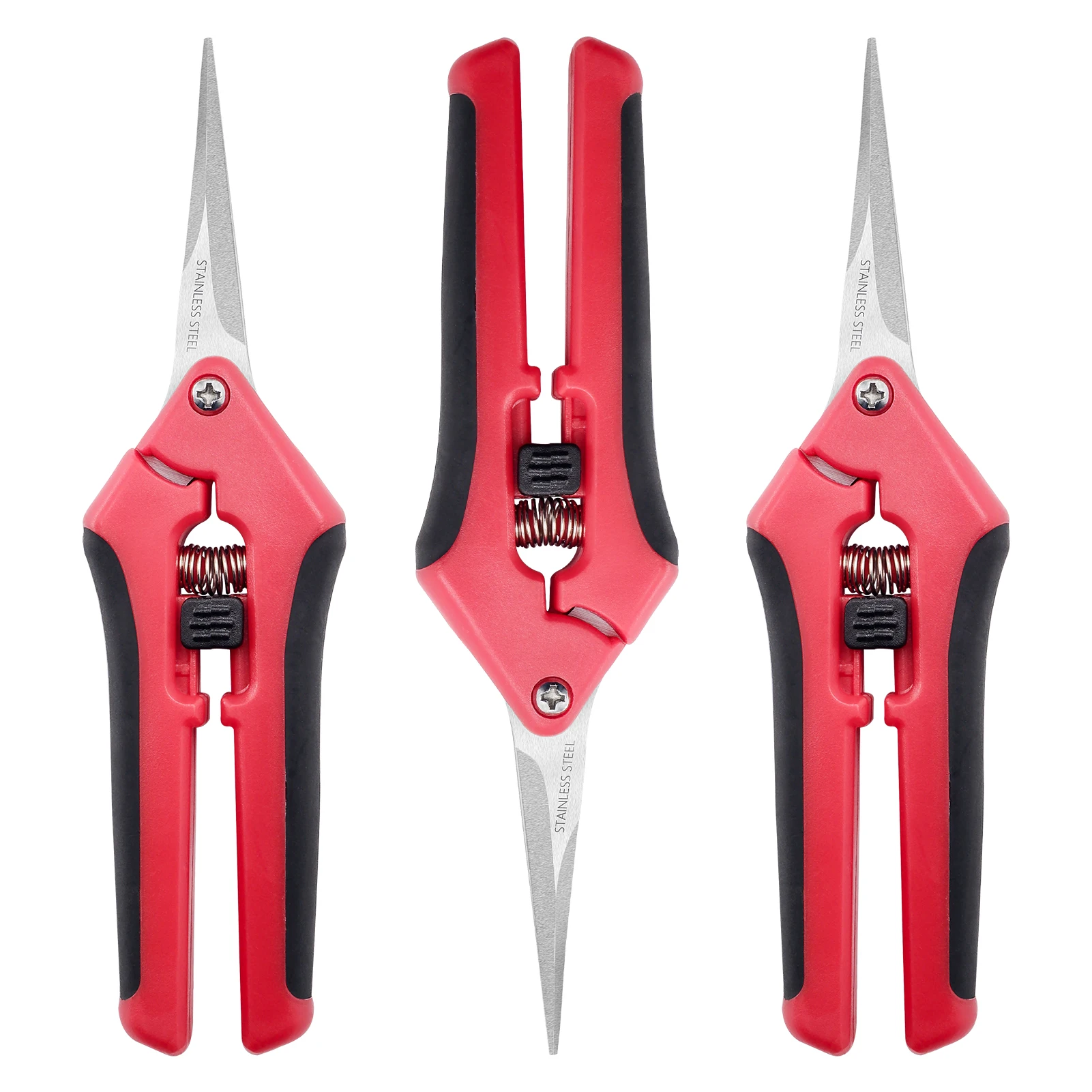 Garden Pruning Shears Garden Trimming Scissors Gardening Hand Pruning Snips Titanium Coated Precision Bonsai 1PC/3PCS garden scissors pruning shears garden tools garden pruner