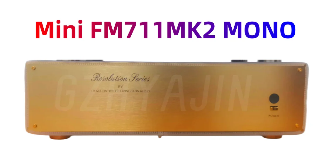 

NEW MINI version FM711MK2 MONO HI-END fever single split balanced single ended power amplifier