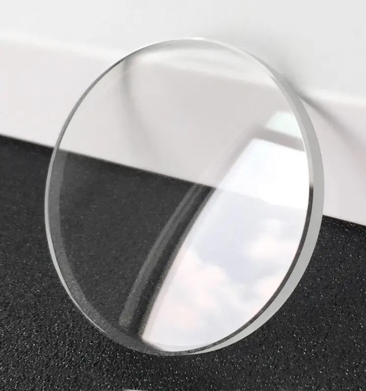 

Double Domed Sapphire Watch Glass Round Crystal Clear Front Cover Curved Len Watch Repair Part for skx013