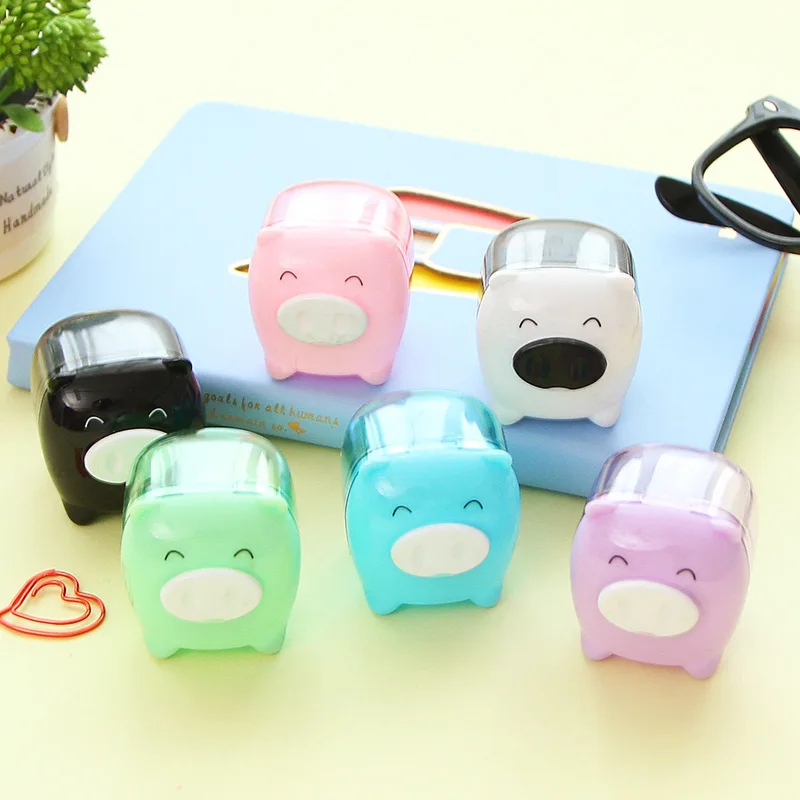

Pencil Sharpener Cute Pig Mini Pencil Sharpener Cute Stationery School Supplies