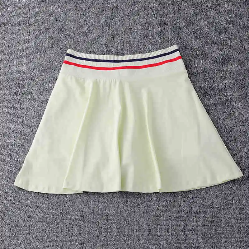 Sweat-wicking Tennis Skirts Quick Drying Breathable Running Fitness Sports Golf Skirts