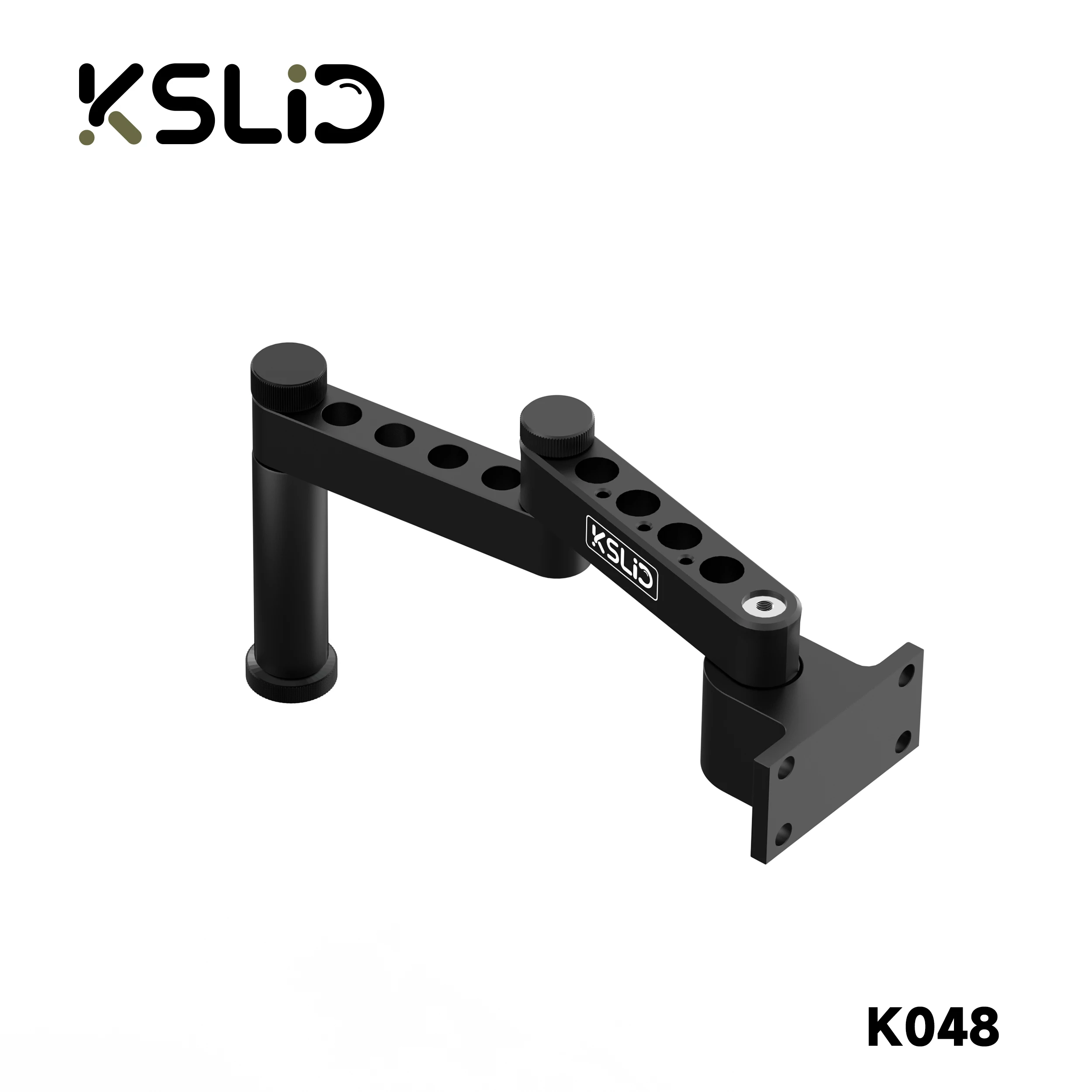 KSLID Adjustable 360&deg; Rotating Microscope Stand Folding Swing Arm for Mobile Phone Repair Microscope Swing Arm Bracket Tool