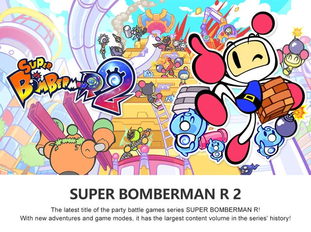 Super Bomberman R jogos nintendo switch game deals 100% original