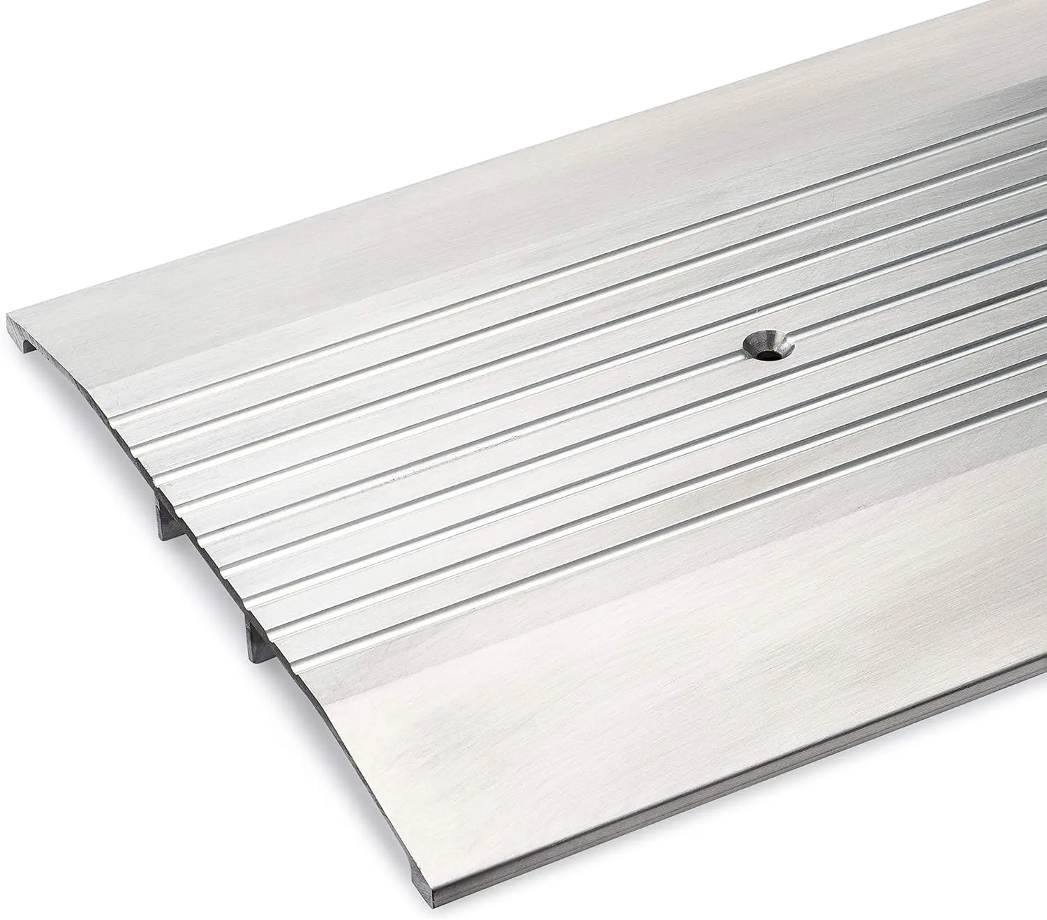 36" Long x 8" Wide x 1/2" High Heavy Duty Corrugated Aluminum Threshold Made in USA