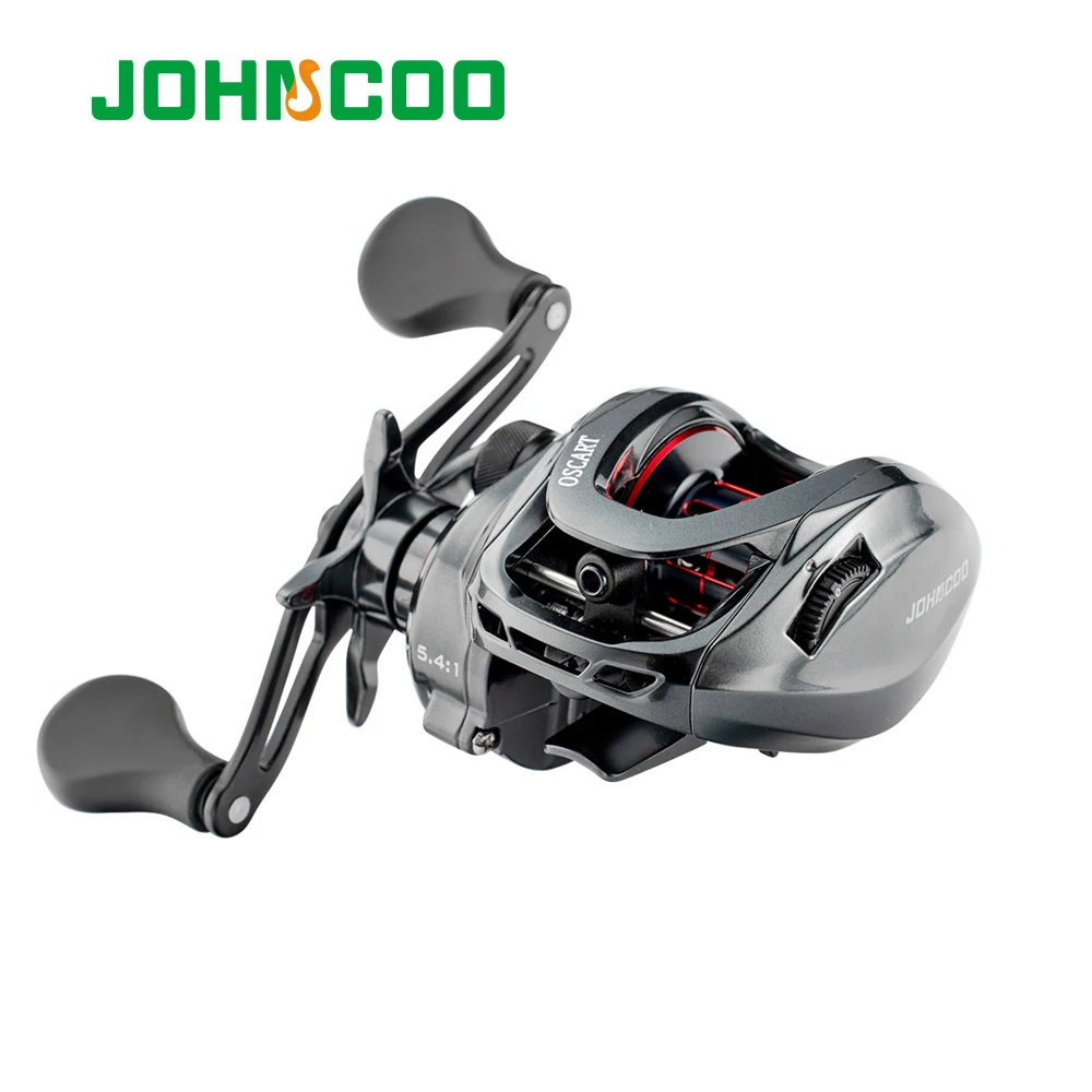 JOHNCOO Bait Casting Fishing Reel 7.1:1 5.4:1 Saltwater Baitcasting reel and Baitcaster 9BB Casting Reel Multiplier Coil Fishing Gear
