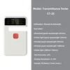 Portable Transmittance Tester CT-25, UV, VL, IR Transmittance Meter, 365nm/530nm/1400nm, suitable for solar film, optical glass, 6