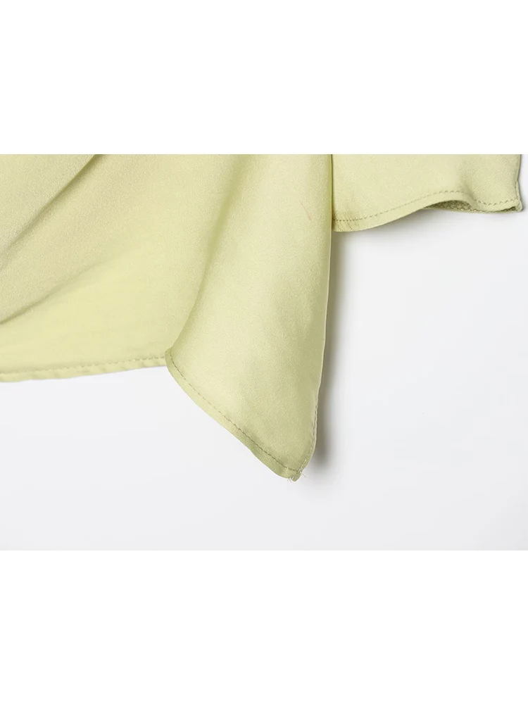 TFMLN 2025 Women's Asymmetrical Top Summer Solid Sleeveless Sexy T-Shirt Lady Fashion Elegant Irregular Shoulder Tank Top