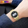 SKMEI 2146 Waterproof Electronic Men Watch Stainless Steel Calendar Digital Mens Wristwatch Countdown Clock 2004 Reloj Masculino 6