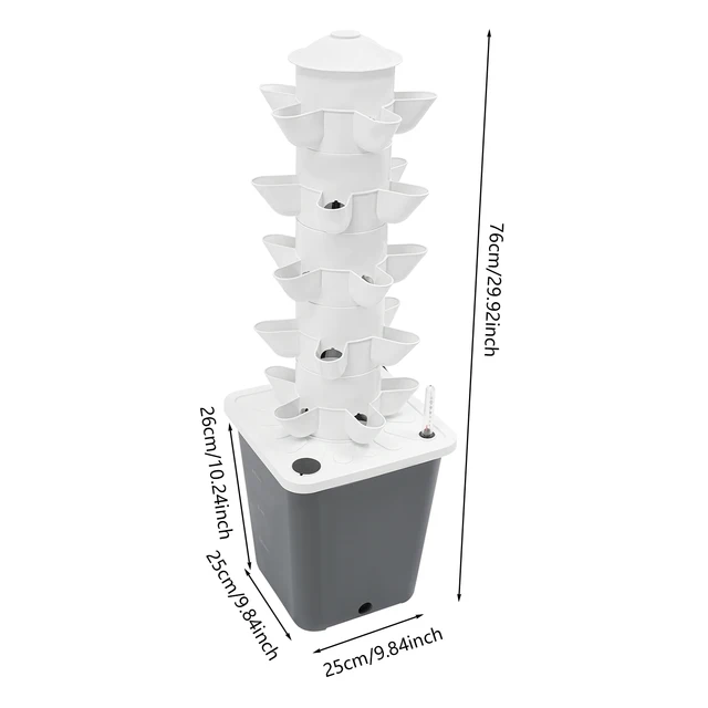 5-Layer Hydroponic Grow Tower 3