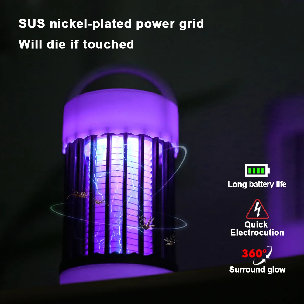 Mosquito Killer Lamp USB Rechargeable