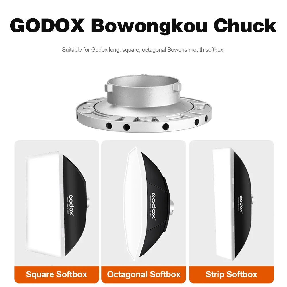 Soonpho 범용 마운트-Bowens 마운트 스피드 링 어댑터 Bowens 마운트 플래시 링 어댑터-스튜디오 플래시 Godox S 형 소프트 박스
