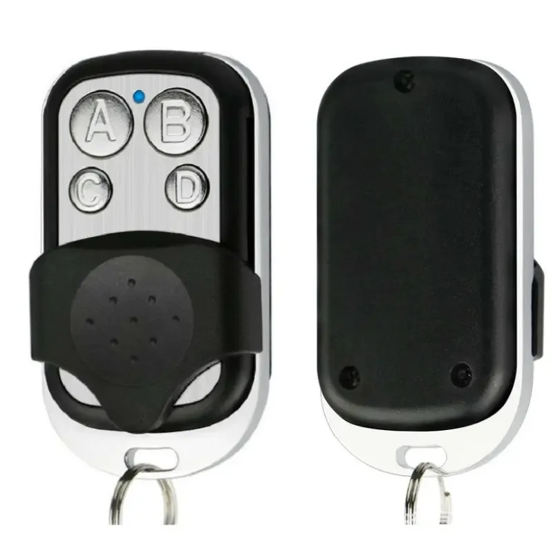 433MHz metal four key garage door duplicate remote control, access control clone remote control
