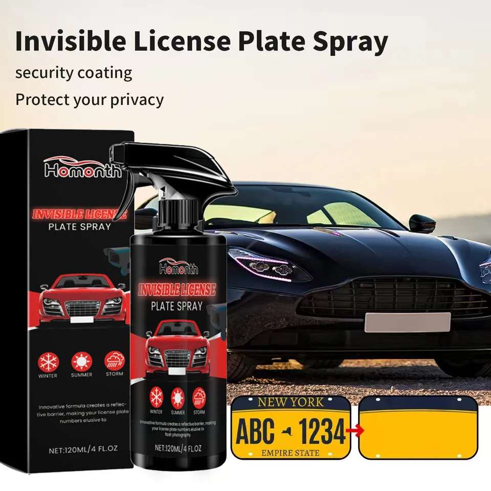 LicencePlateDefenderSprayerLicenceEffectiveInvisibleDefence