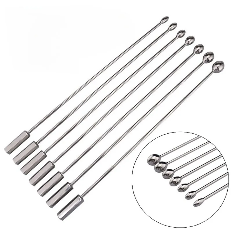 Metal Stick Urethral Dilator Male Horse Eye Stimulation Penis Plug Sounding Masturbator Adult Products Sex Toys For Men Erotic