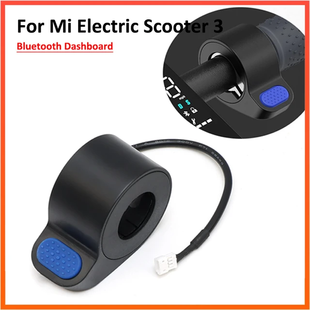 Acelerador de velocidad para patinete eléctrico Xiaomi MI3 Pro 2 1S M365,  botón de goma azul, acelerador de pulgar, piezas - AliExpress