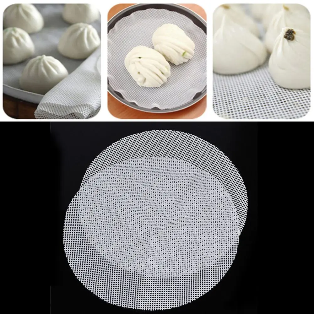 1pc Bamboo Basket Steamer Silicone Kitchen Bamboo Steamer Dim Sum ...