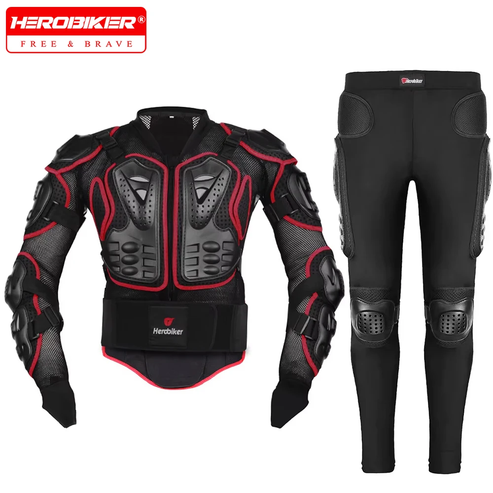 Motorcycle Riding Jackets Men's Full Body Armor Protection Jackets Motocross Enduro Racing Moto Protective Equipment Clothes