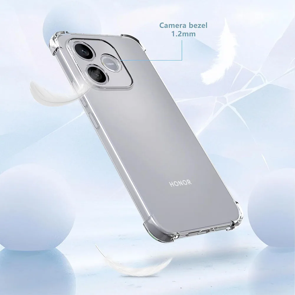 Shockproof Clear Soft Silicone Case - Ultra Thin Shell and Protective Cover