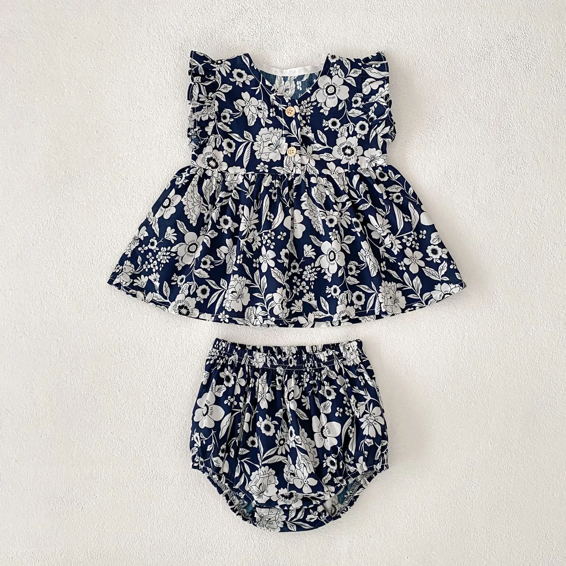 Flower Sleeve Baby Set 5