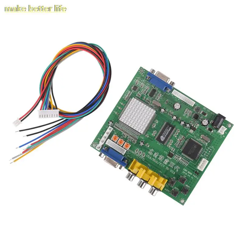 ̵ ӿ RGB/CGA/EGA/YUV To VGA HD    1 , HD9800/GBS8200  ׸ 