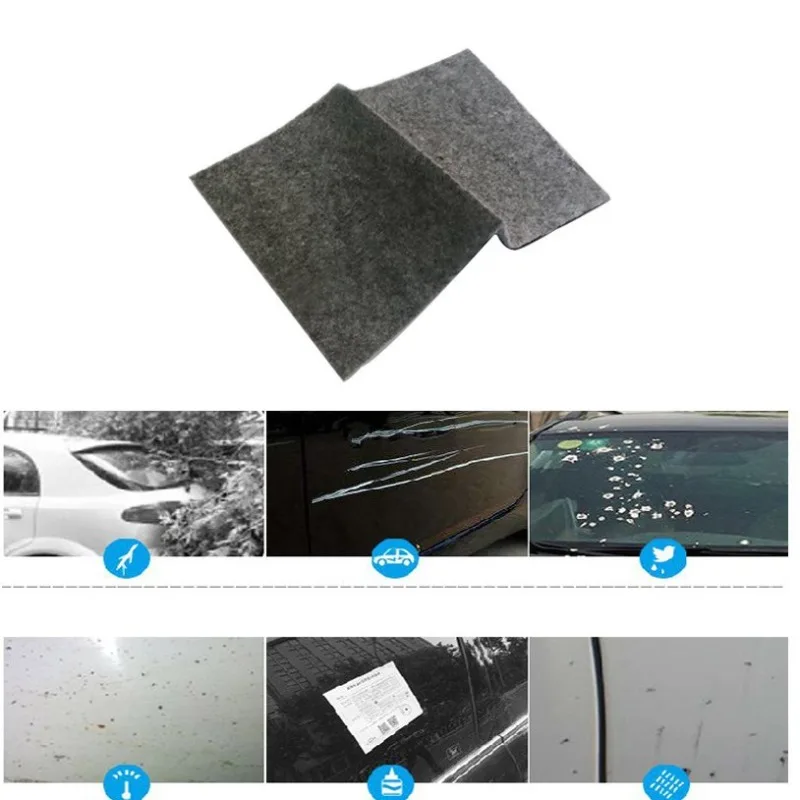 1PC 나노 스파클 천 자동차 스크래치 제거 천 자동차 도색 복원 및 차량 표면..