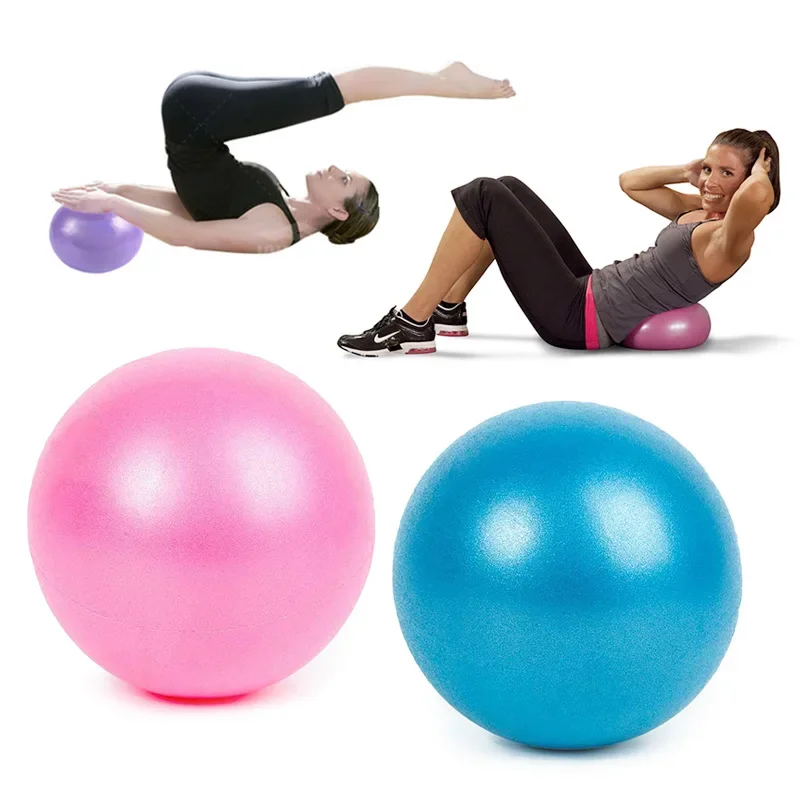 25 cm Women Gym Yoga Fitness Ball Thickening Type Anti-explosion Diameter Pilates Workout Mini Ball Sculpting Legs And Hips yoga ball