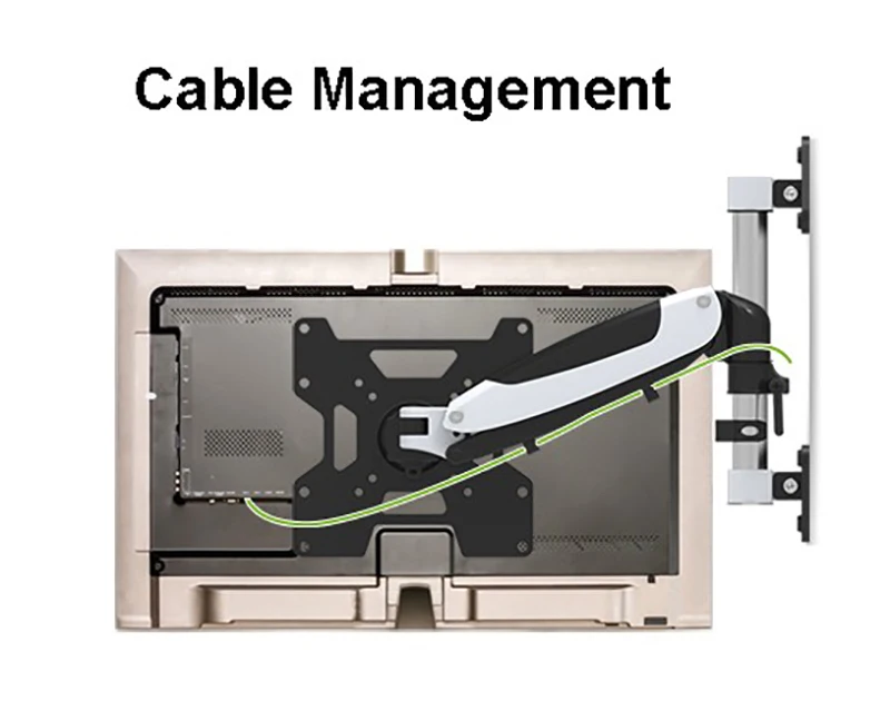 Mount, Full Motion LCD Monitor LED, Braço de carga, 9-20kg, 35 