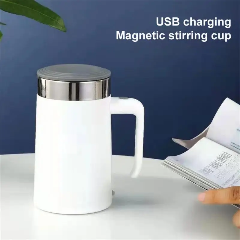 

450ml USB Rechargeable Automatic Self Stirring Magnetic Mug Creative 304 Stainless Steel Smart Coffee Milk Mixer Stir Cup