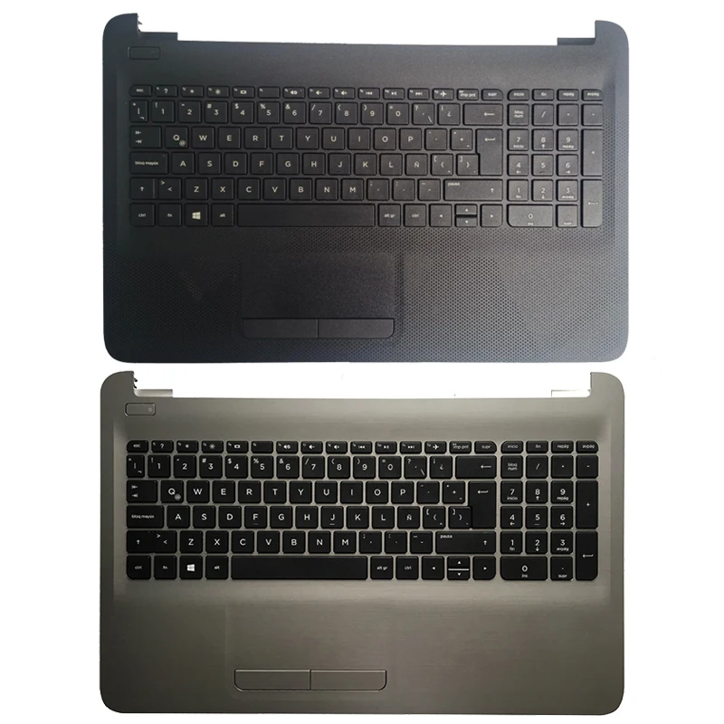 Teclado Portátil com Palmrest Superior para hp Russo Eua Reino Unido Espanhol Latim Alemão Itália cf 250 g4 255 255 g4 256 g4 250 g5