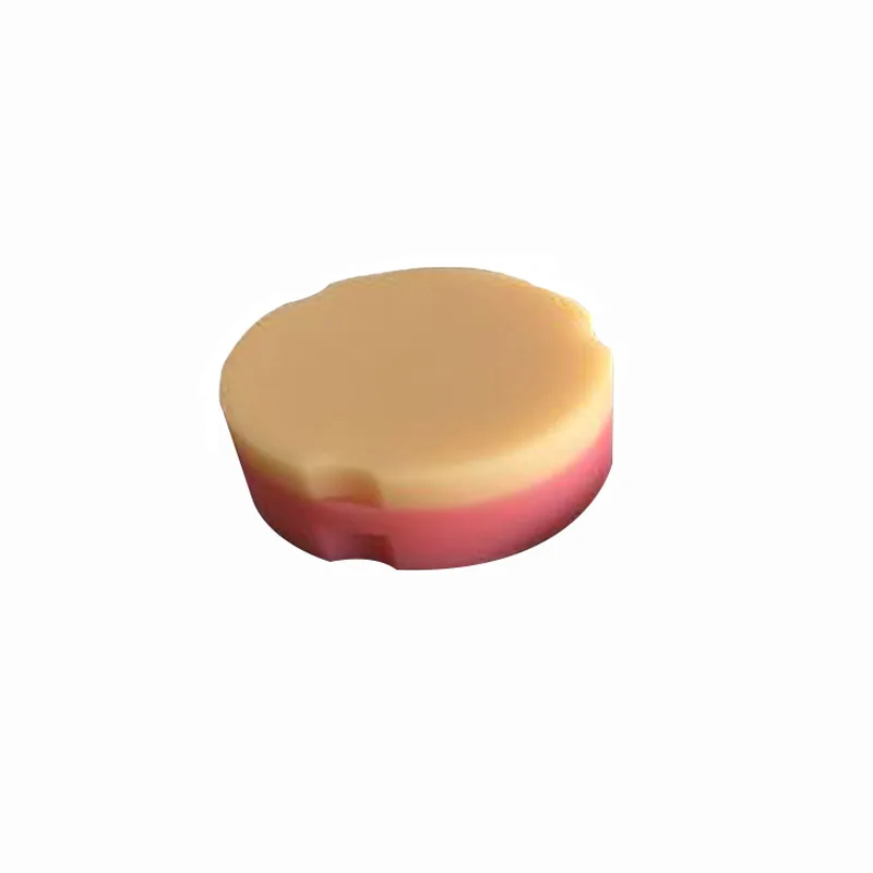 1 Stück Dental PMMA Harzscheibe Doppelschicht Doppelfarbe für abnehmbare Prothese 95 ZZ 22-30 mm Zahnmedizin Werkzeug Materialien Produkte – Detail 4