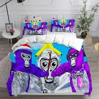 Gorilla Tag Bedding Sets Comforter Quilt Bed Cover Duvet Cover Pillow Case 2-3 Pieces Sets Kids Adult Size 2
