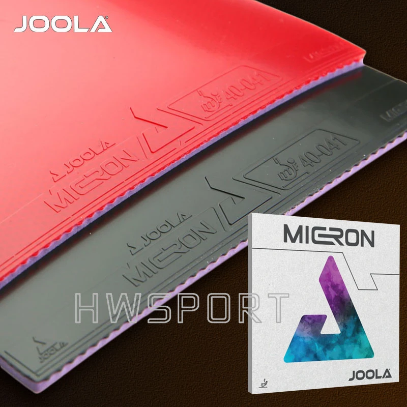 JOOLA Micron Table Tennis Rubber Brand New Sticky Offensive Loop Ping Pong Rubber with Sturdy