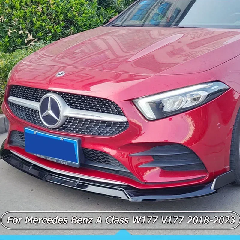 

3 шт., разделитель для переднего бампера Mercedes Benz A Class W177 V177 2018-2023